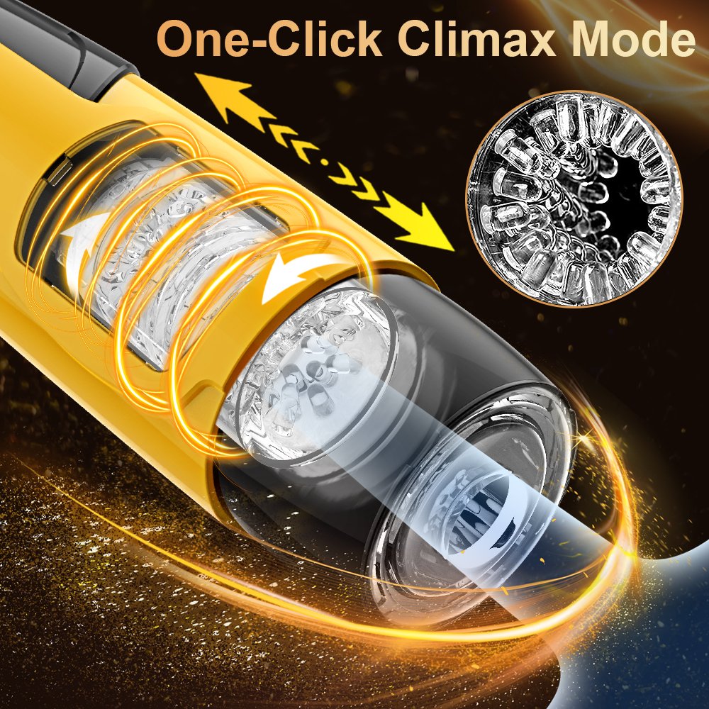 New Arrival Explosion Electric 360 Degrees To Enjoy Using Medical Silica Gel Safe And Secure Men Masturbation Cup