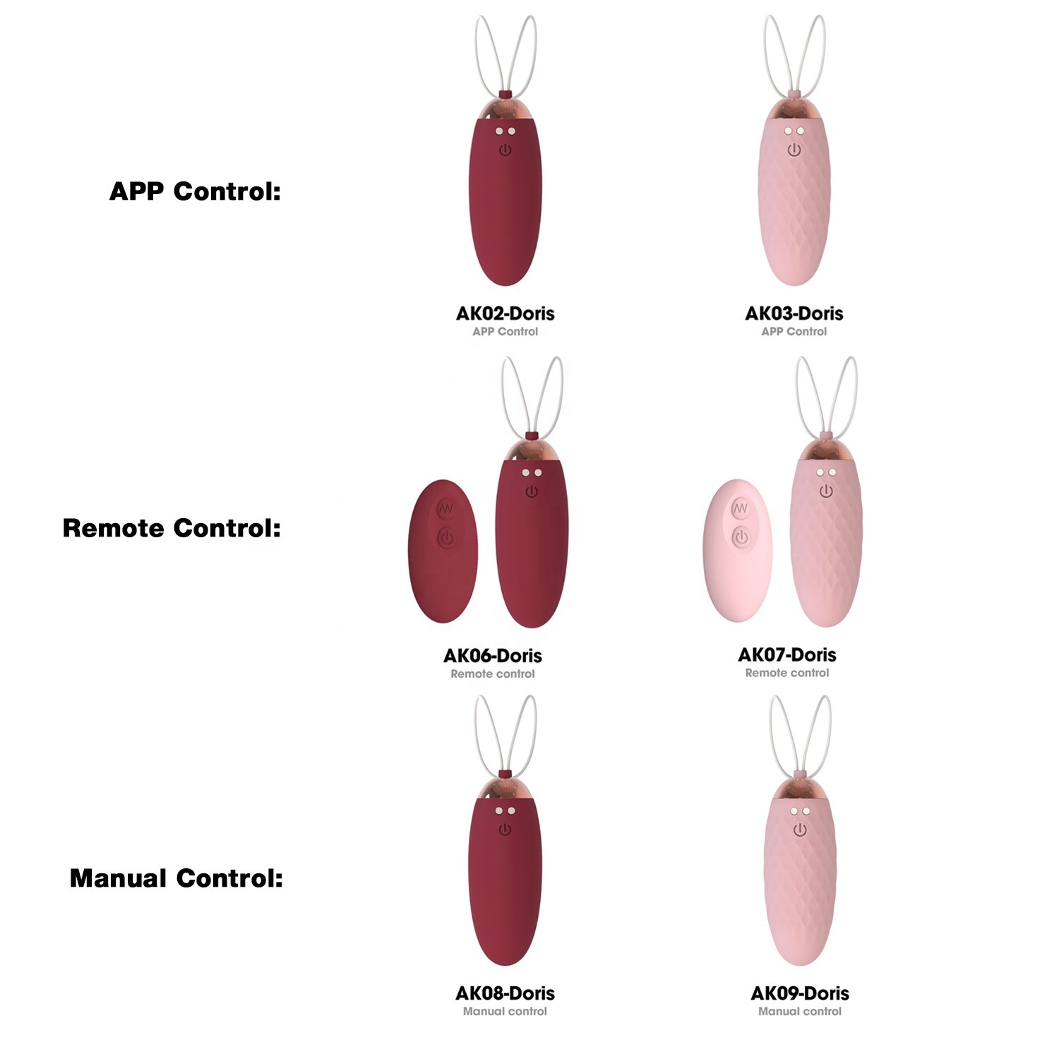Rechargeable remote wireless pink sex toy vibrating anal egg vibrator for pussy