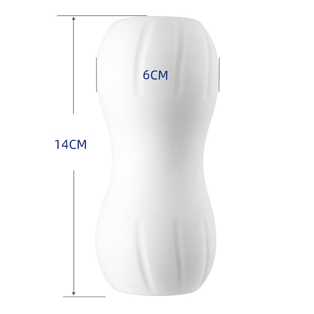 White Color 4D Realistic Silicone Artificial Vagina Pocket Pussy Sex Toys for Male Masturbator