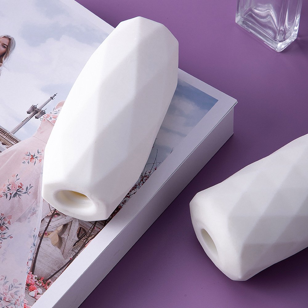 White Color 4D Realistic Silicone Artificial Vagina Pocket Pussy Sex Toys for Male Masturbator