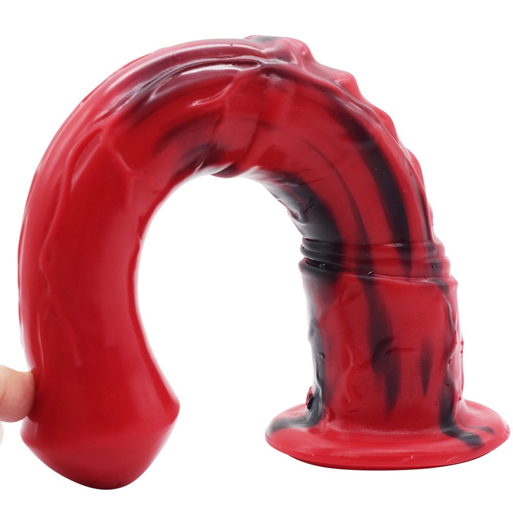 11.6 Inch Silicone Horse Anal Dildo Long Realistic Anal Plug Smooth Skin-friendly Softness And Hardness Flexible Penis