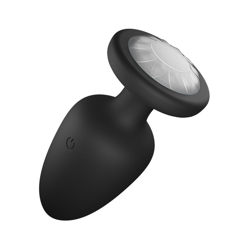 Luminous LED silicone remote vagina vibrator vibrating butt plug massager anal sex toys anal beads for women men