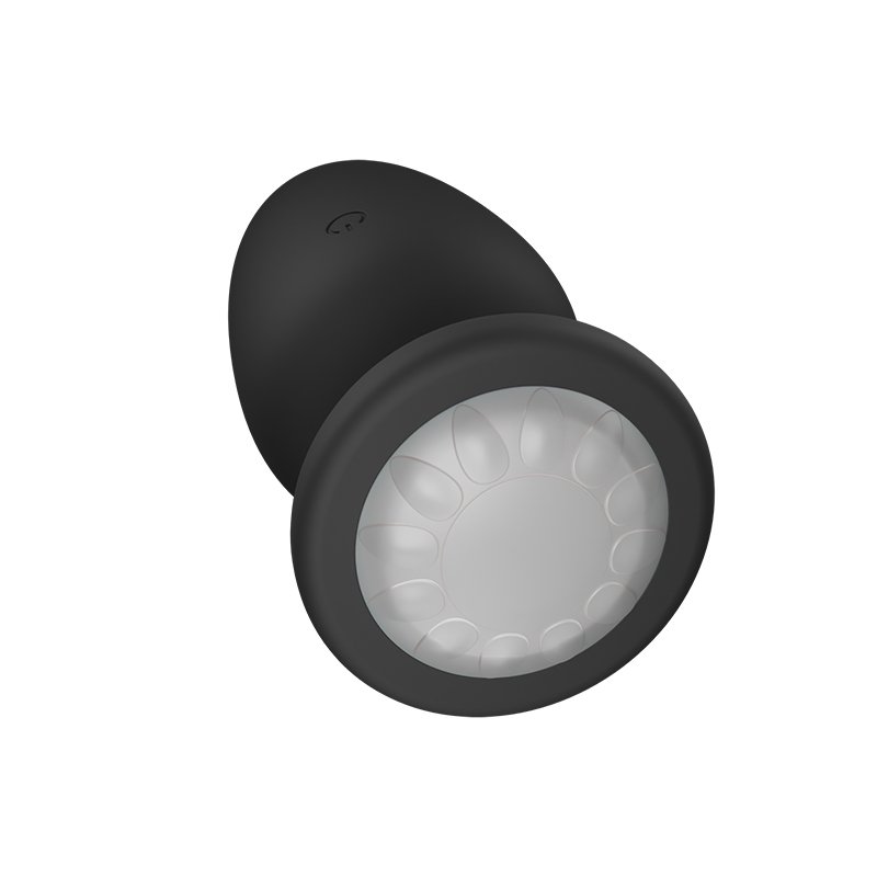 Luminous LED silicone remote vagina vibrator vibrating butt plug massager anal sex toys anal beads for women men