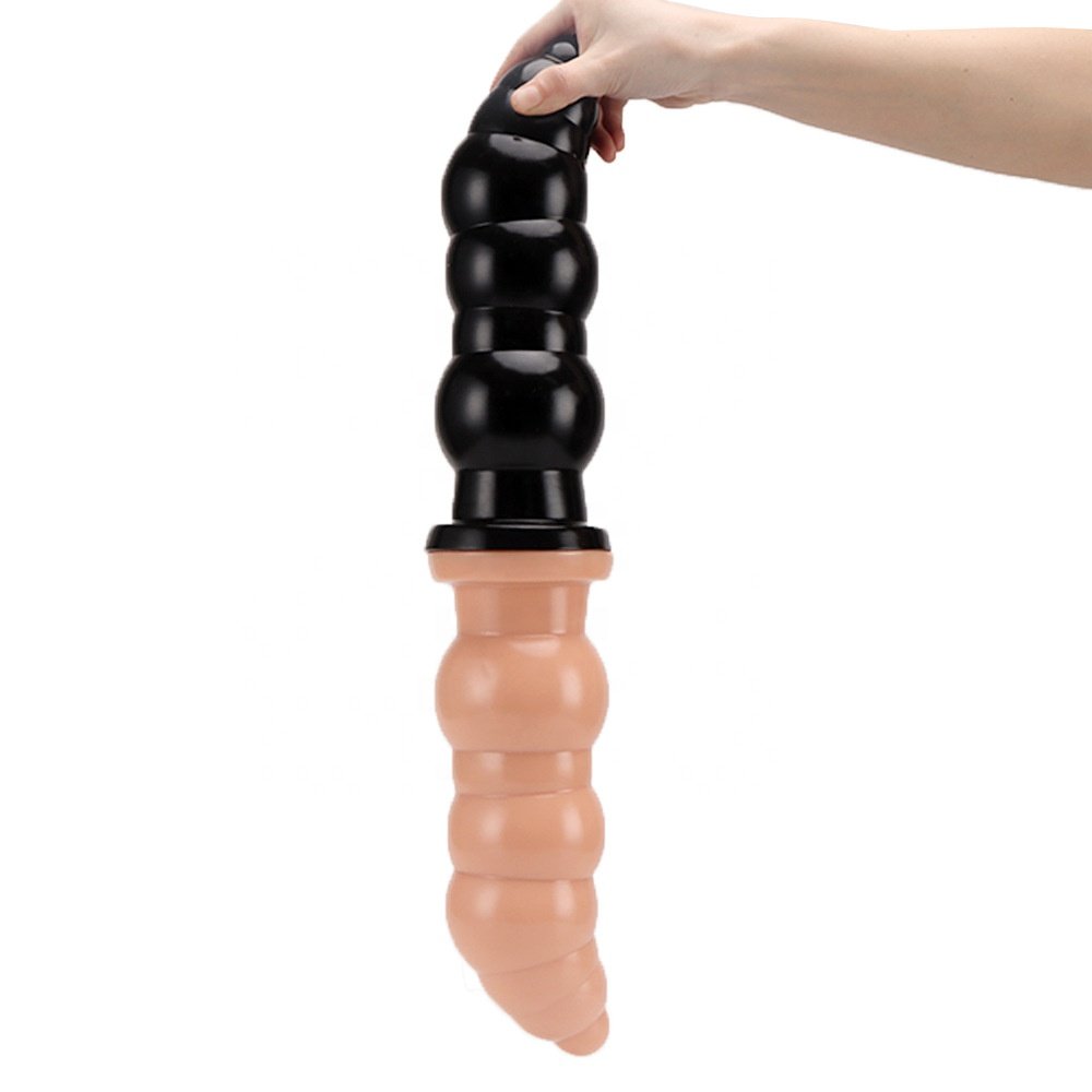 insertable big silicone bead massage wholesale suction cup anal plug butt clitoral dildo for men sex toy