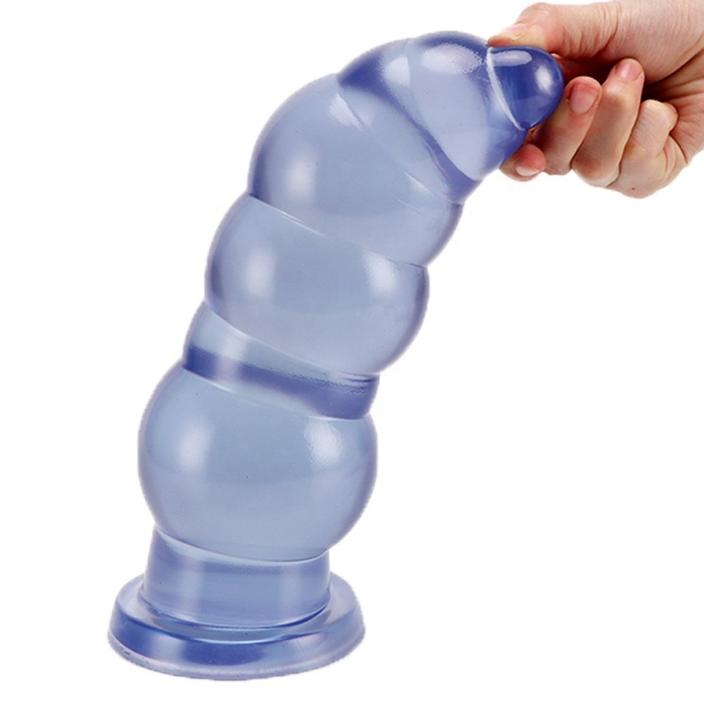 insertable big silicone bead massage wholesale suction cup anal plug butt clitoral dildo for men sex toy