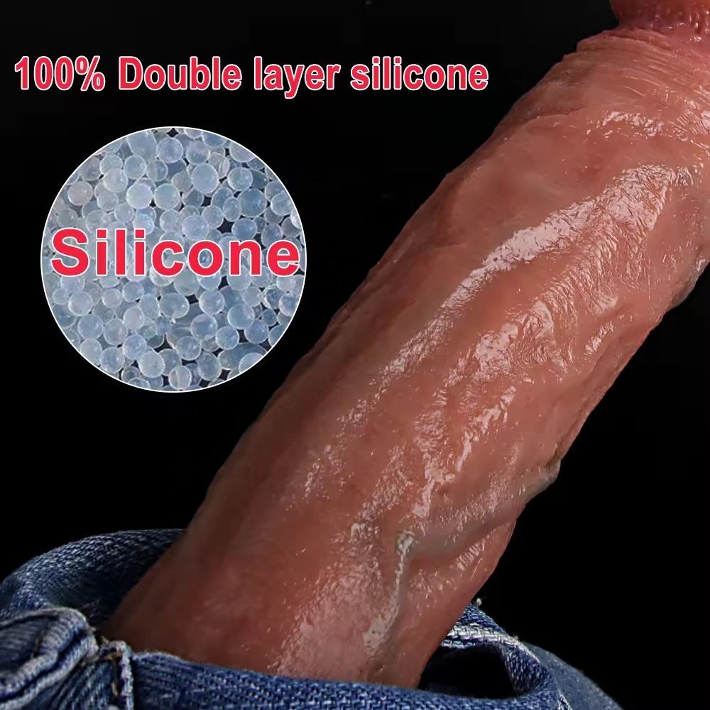 Factory Soft silicone Dildo Penis Large thick Realistic Vagina Dildo with Suction Cup Massage Masturbation For Woman Sex Shop