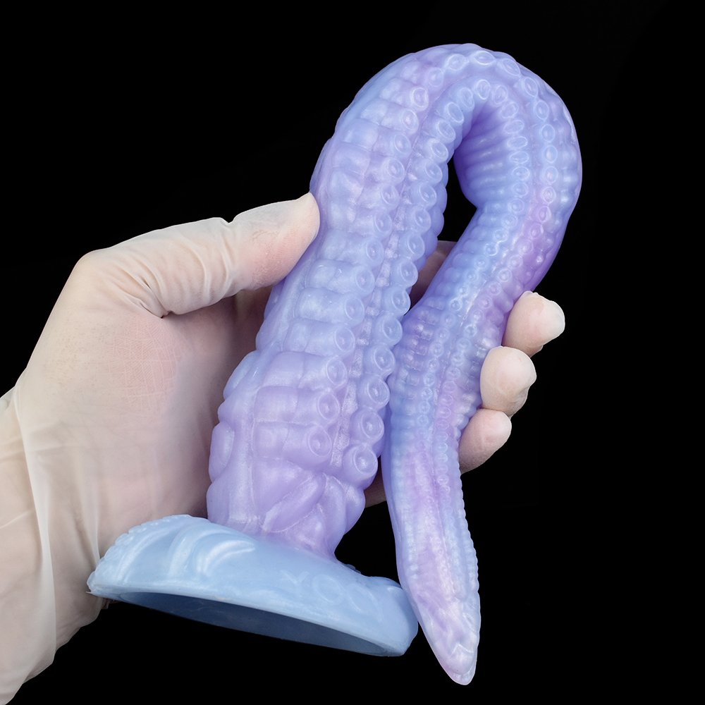 YOCY 13.77 inches Tentacle Long Silicone Dildo for Men, Women & couple Long Dildo Anal Plug Dildos hand free Adult Toys faak toy