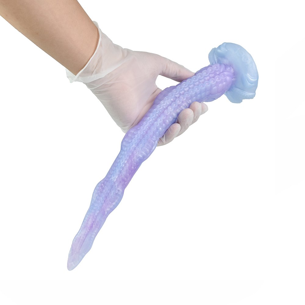 YOCY 13.77 inches Tentacle Long Silicone Dildo for Men, Women & couple Long Dildo Anal Plug Dildos hand free Adult Toys faak toy