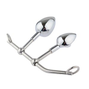 Steel Bdsm Male female Bondage Sex Anal Butt Plugs With Chain