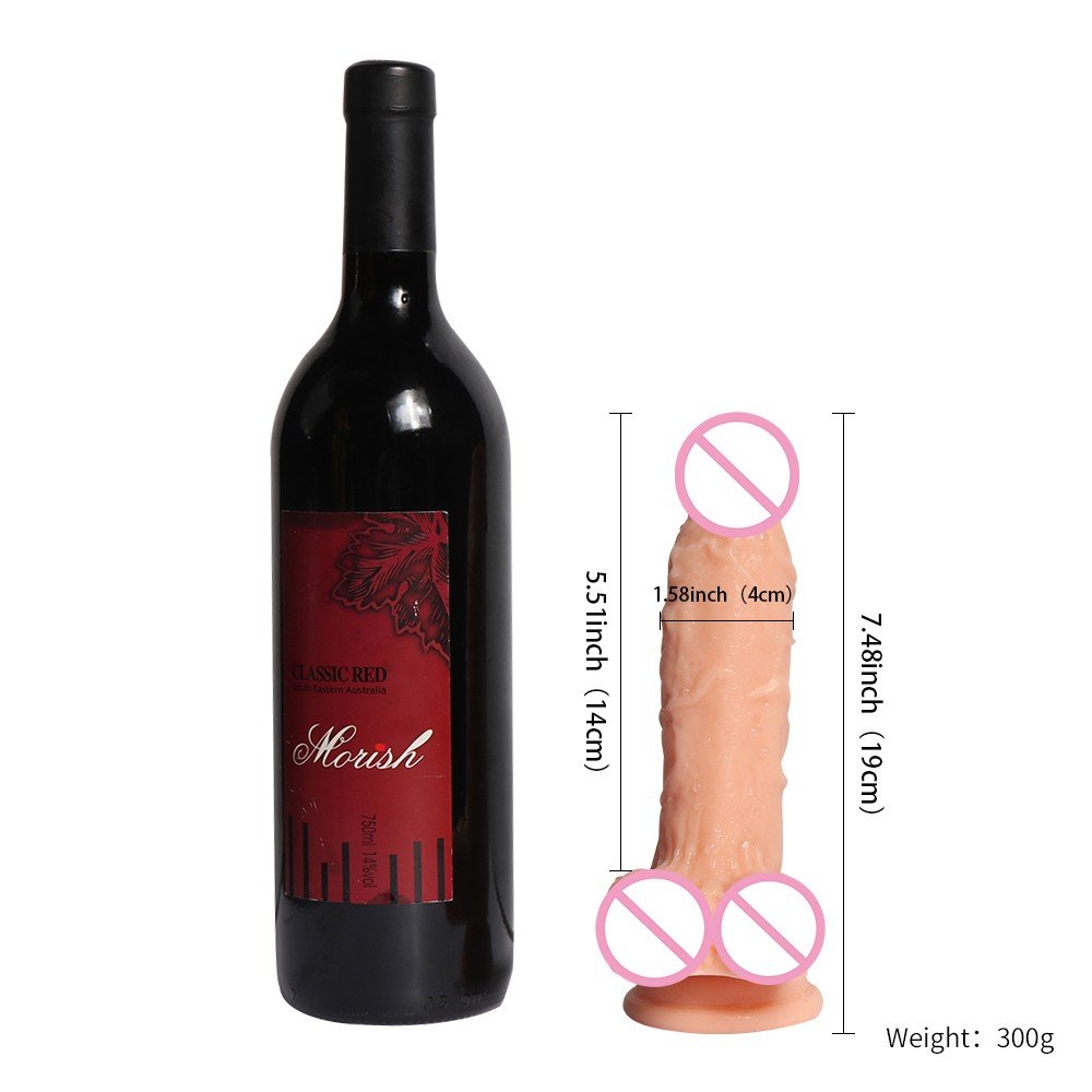 XISE 17cm Classic Pvc Dildo super realist sex toys plastics artificial penis anal dong for women gay solid real skin feeling