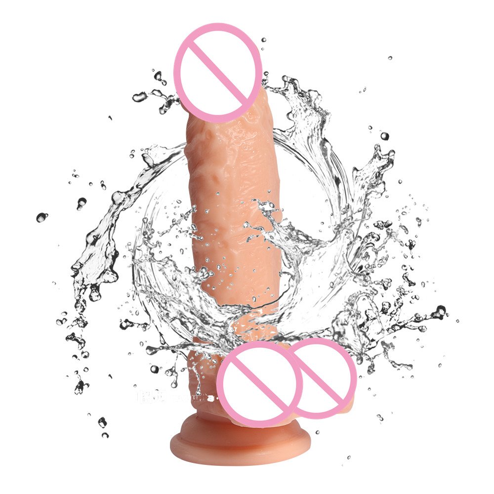 XISE 17cm Classic Pvc Dildo super realist sex toys plastics artificial penis anal dong for women gay solid real skin feeling
