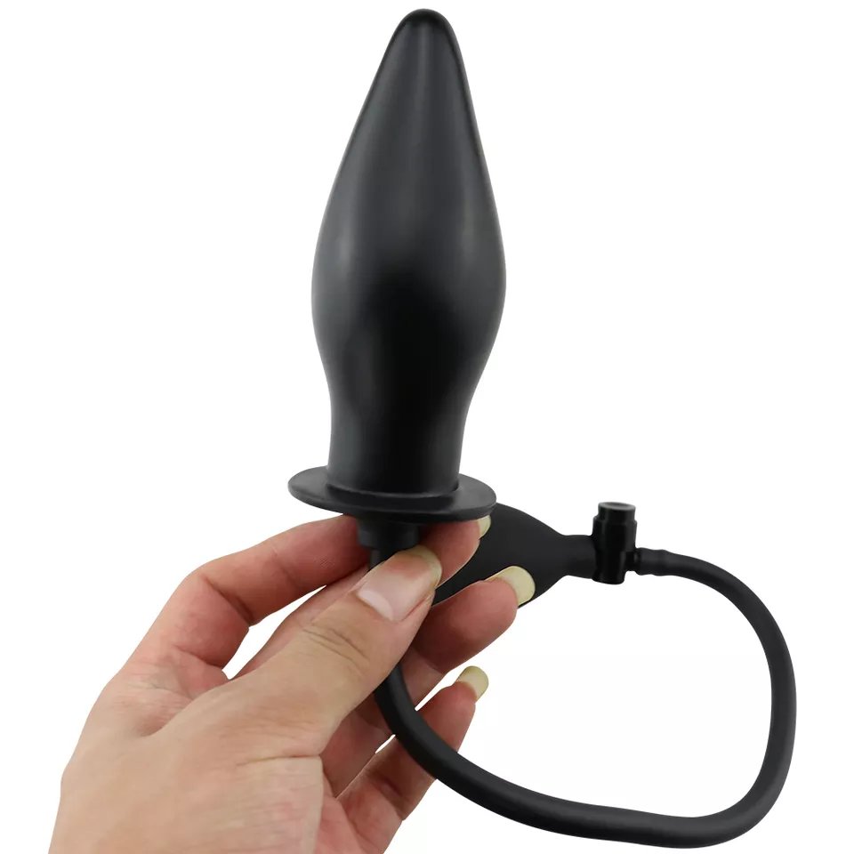 Hot selling Big butt plug enlarge huge anal big anal plug ass toys Inflatable plug anal sex toy