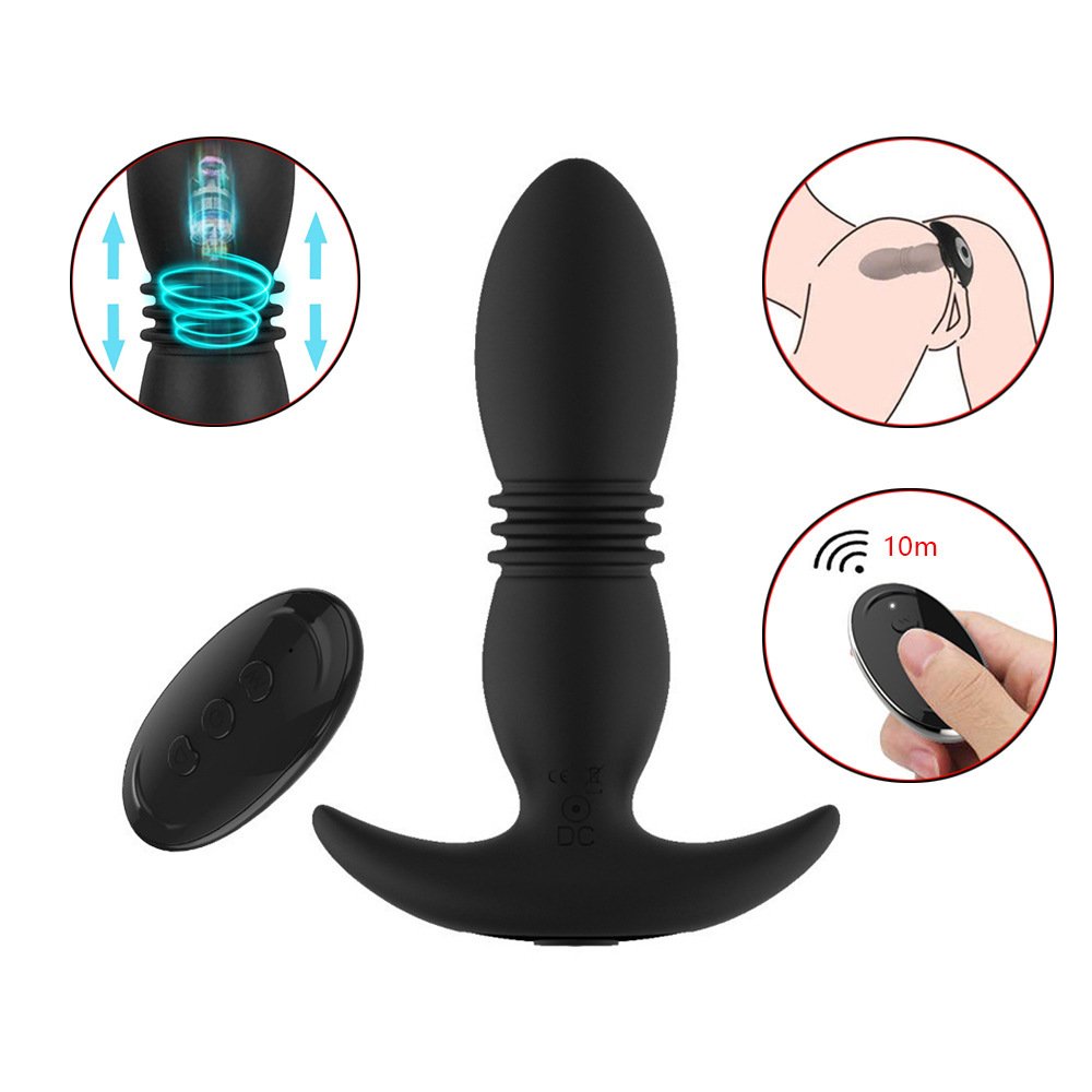 Factory Anal Vibrator Prostate Massagger G-spot Vibrator Sex Toys for Men Women and Couple Waterproof Remote Control