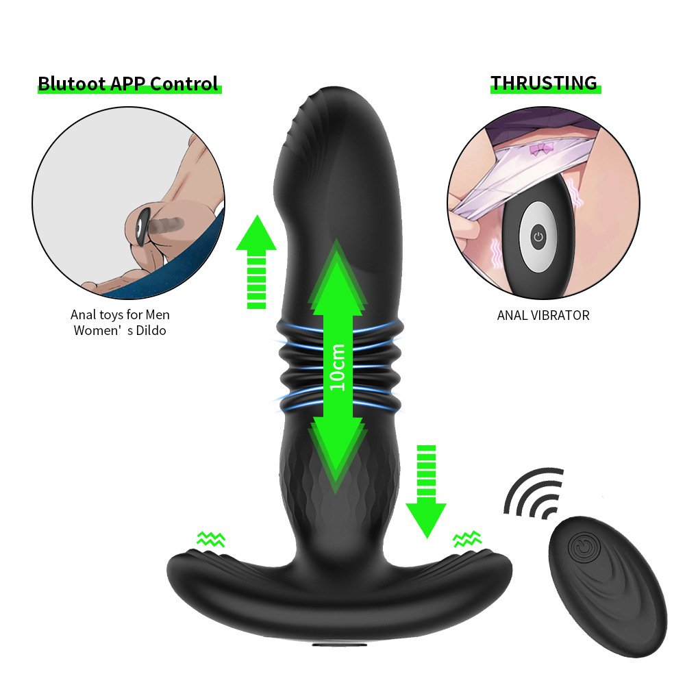 Factory Anal Vibrator Prostate Massagger G-spot Vibrator Sex Toys for Men Women and Couple Waterproof Remote Control