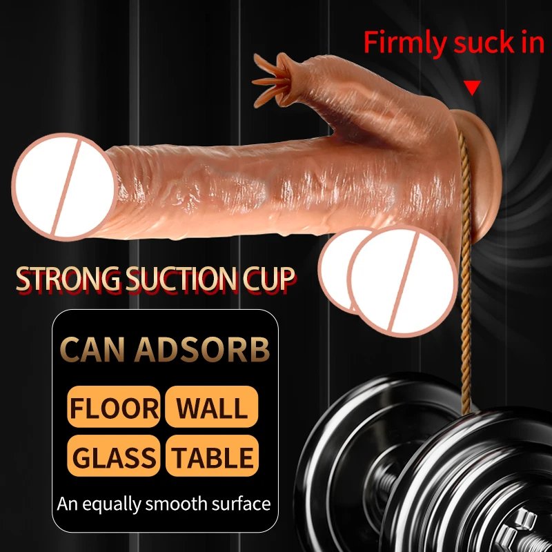 Low Price Automatic Telescopic Heating Dildo Vibrator G-Spot Massage Huge Realistic Penis Erotic Anal Sex Toys For Adults