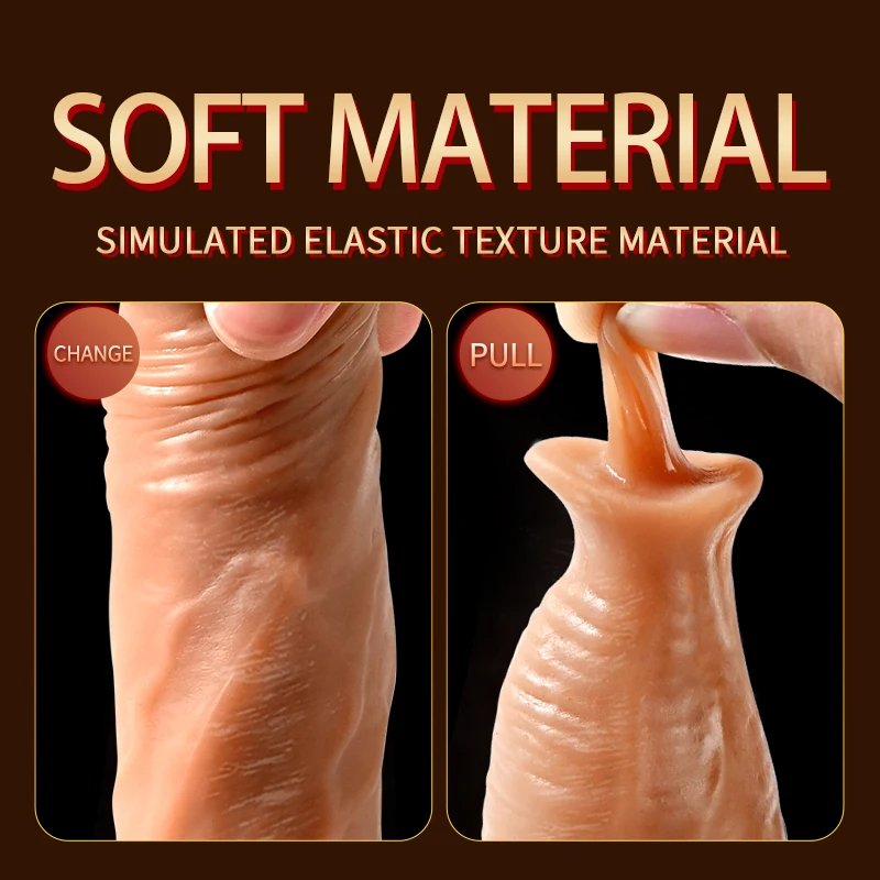Low Price Automatic Telescopic Heating Dildo Vibrator G-Spot Massage Huge Realistic Penis Erotic Anal Sex Toys For Adults