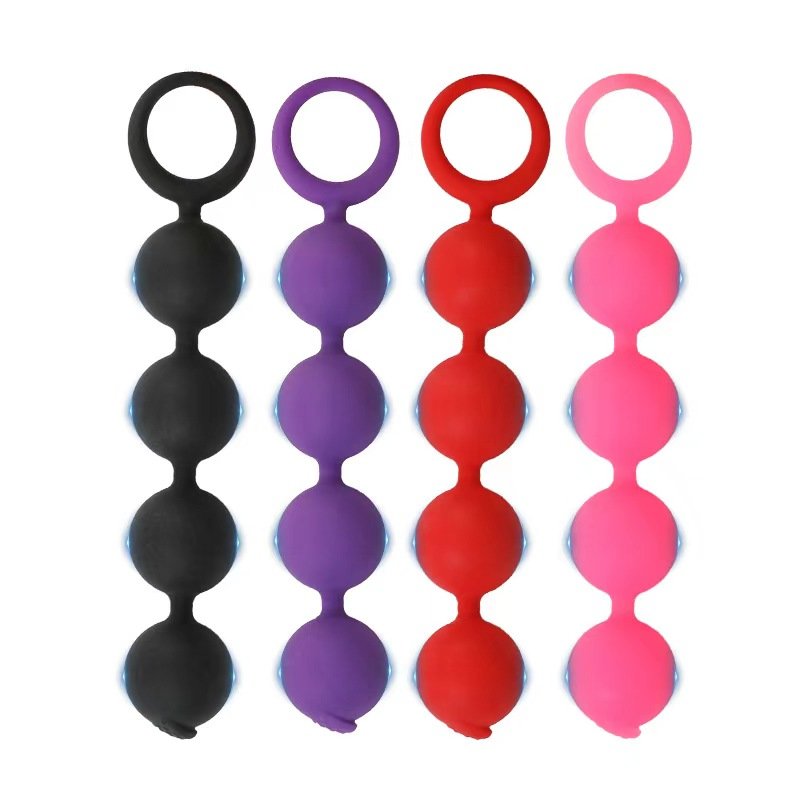 2024 Soft Anal Plug anus Toys Big Balls Silicone G-Spot Stimulating Butt Plugs Adult Sex Couple Sexy Products Online%