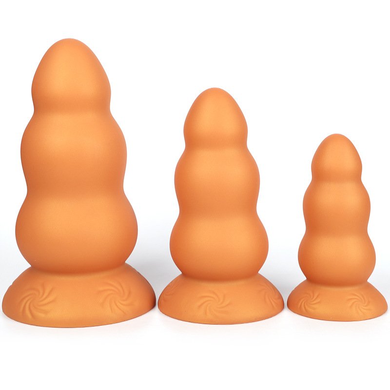 Erotic Product Silicone Big Gradual Anal Dilator 3 Balls Anal Plug Huge Butt Plug For Adults Men Women