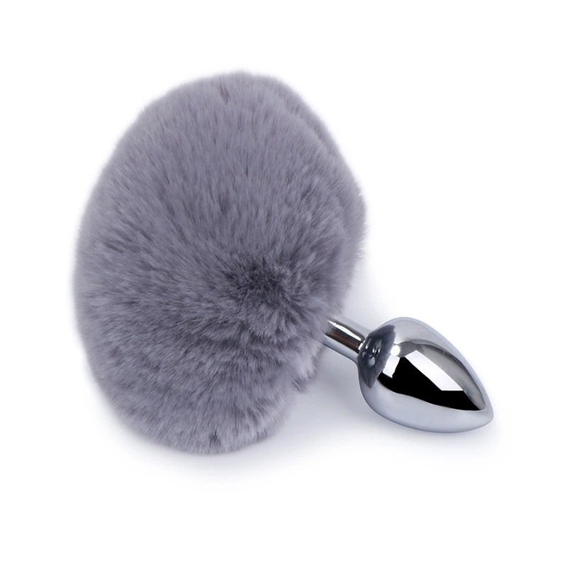 Adult Sex Toy Small Tail Anal Plug Hair Ball Anal Plug Rabbit Ball Tail Sex Toys For Couple Anal Butt Sex Products