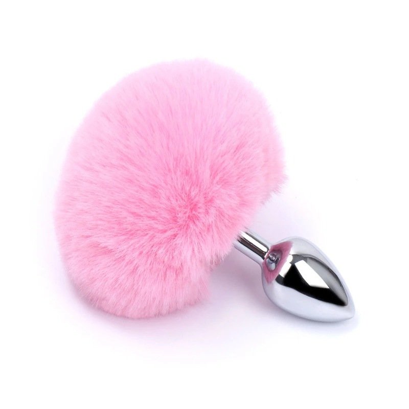 Adult Sex Toy Small Tail Anal Plug Hair Ball Anal Plug Rabbit Ball Tail Sex Toys For Couple Anal Butt Sex Products