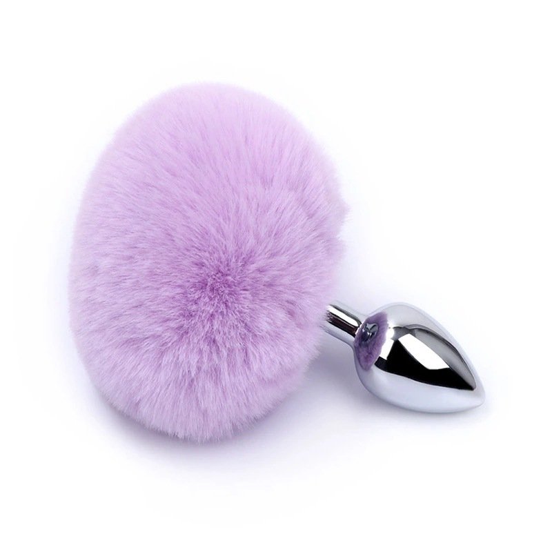Adult Sex Toy Small Tail Anal Plug Hair Ball Anal Plug Rabbit Ball Tail Sex Toys For Couple Anal Butt Sex Products