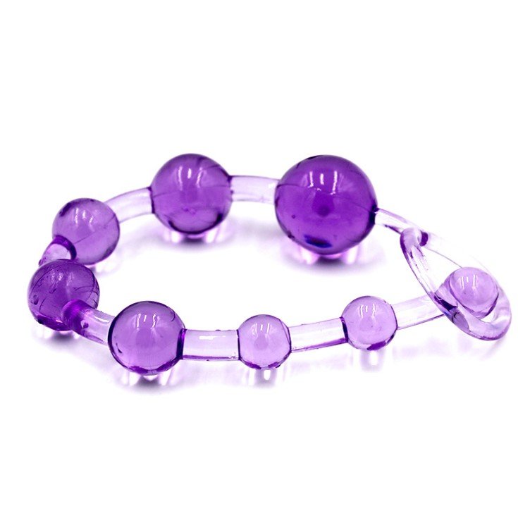 Extra Long Anal Bead Adult Toys for Beginner Exercise Prostate G-spot Stimulating 8 Beads butt plug