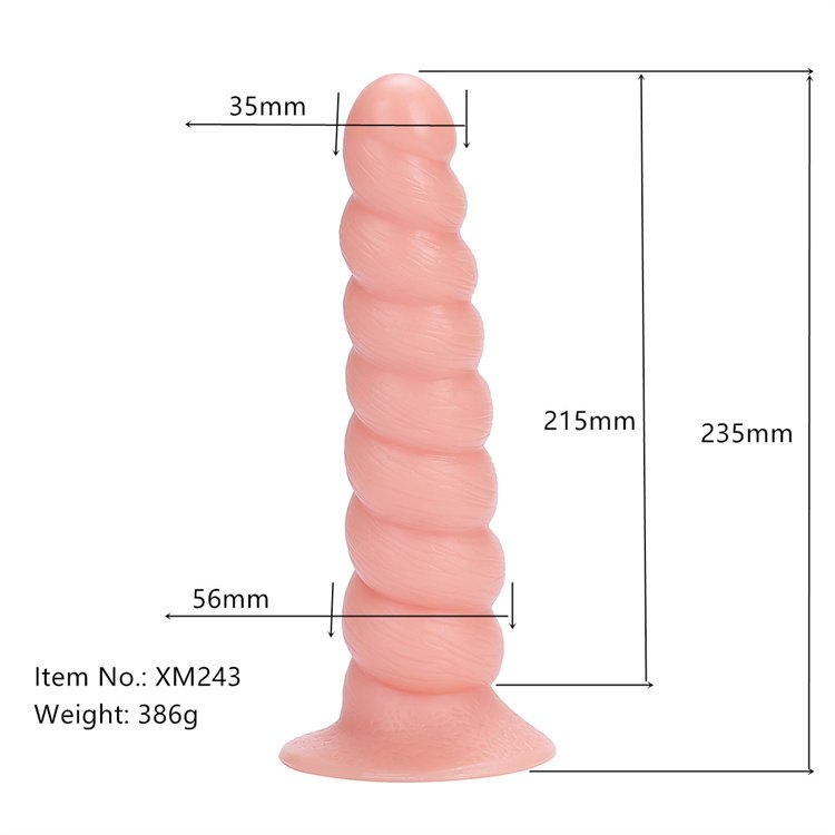 9 inch PVC Realistic Anal Plug for Lesbian Super Long Dildo Penis Sex Toys for Women Lifelike Anal Butt Toys for Masturbation