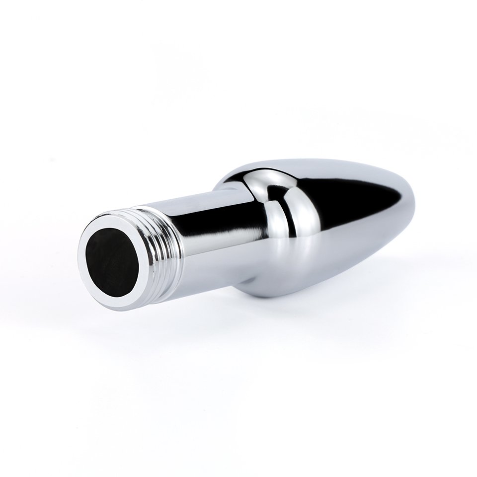 Aluminium Alloy Anal Douche Sex Toy Metal Enema Nozzle Probe for Adult Anal Cleaning Shower Head Adult Sexual Toys