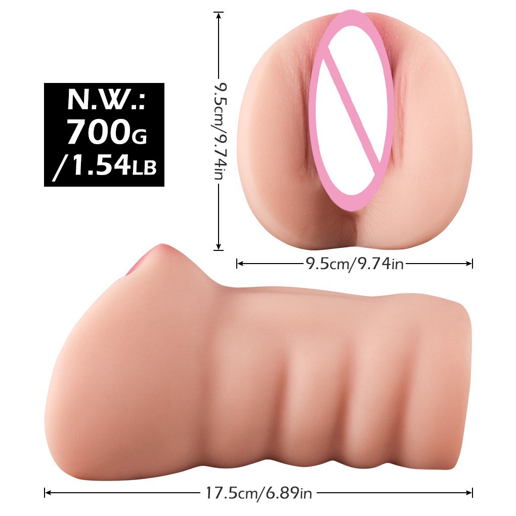 Inocowii Silicone Big Ass Adult Sex Toy Vibration Vagina Anal Masturbator Male Sex Toys For Men