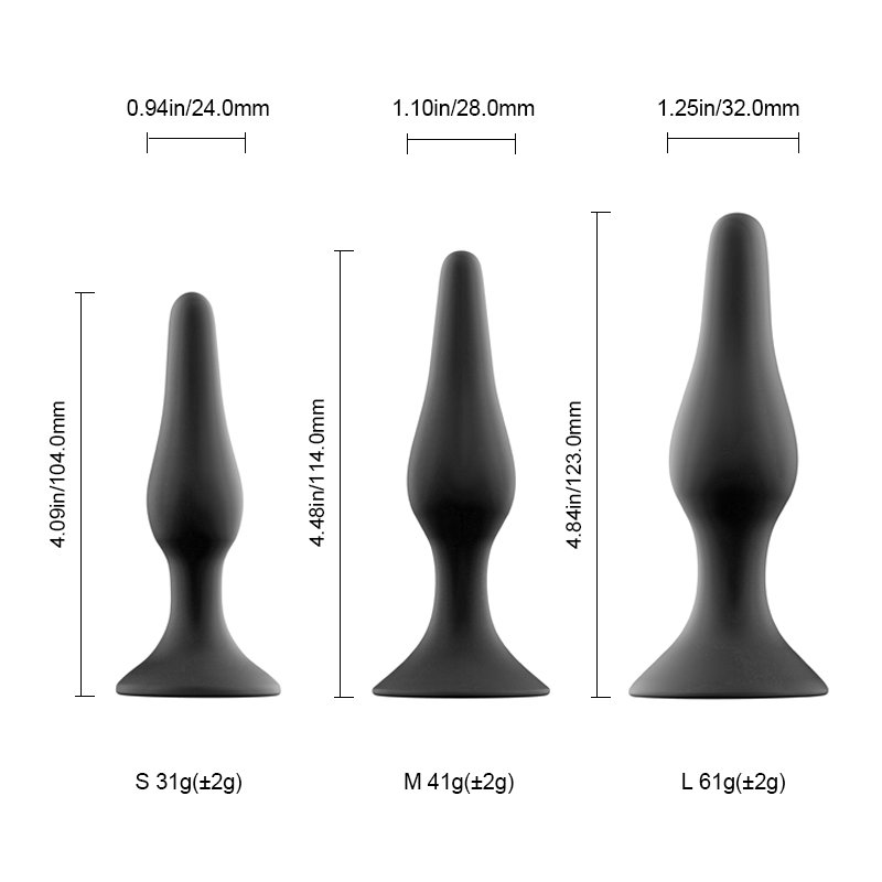Factory online direct sale custom available anal sex toy anal plug