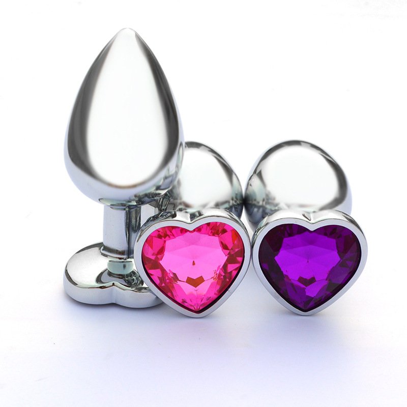 Multi Colors Jewelry metal jewelled anal butt plugs for beginners sm sex games Anal Plug Ass Sax Toys For Women Men Couple