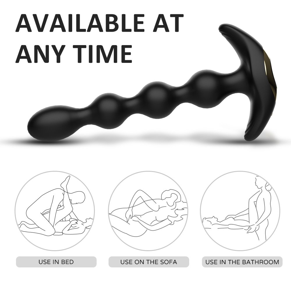 2022 year Hot electric silicone remote vagina vibrator vibrating butt plug prostata massager anal sex toys anal beads for women