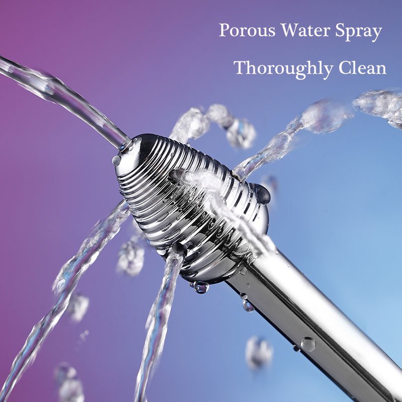 Aluminum Alloy Anal Vaginal Water Spray Douche Sex Toy for Men/Women Butt Plug Anal Douche Sexual Juguetes Anal Sex Toys