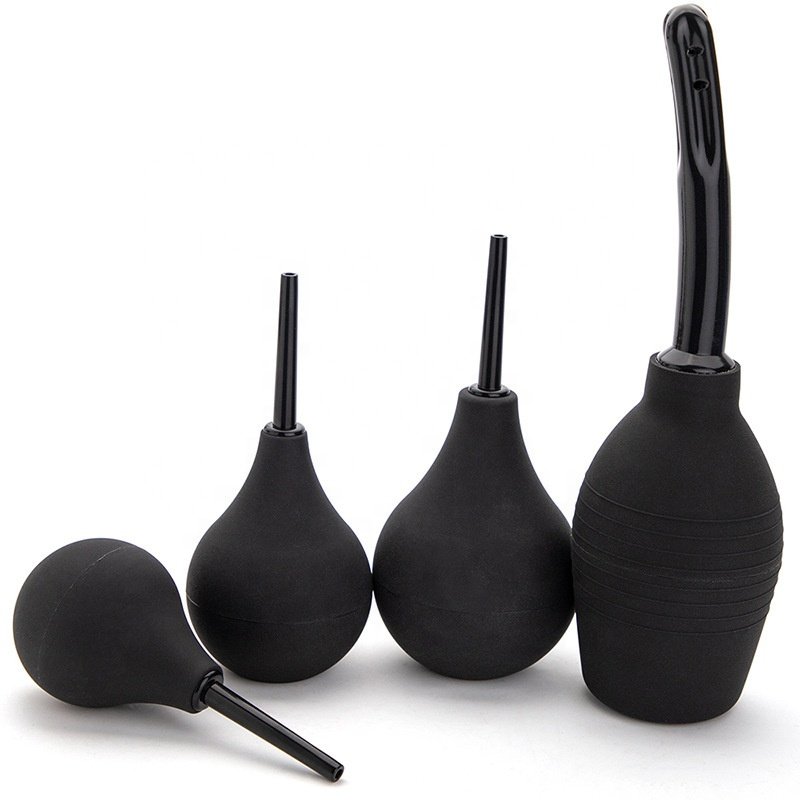 alternative enemator enema bulb clean anal vaginal silicone douche for men women