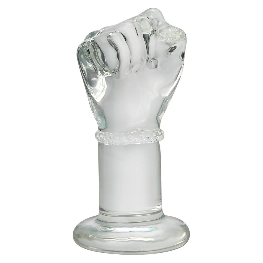 Crystal Glass Fist Butt Plug