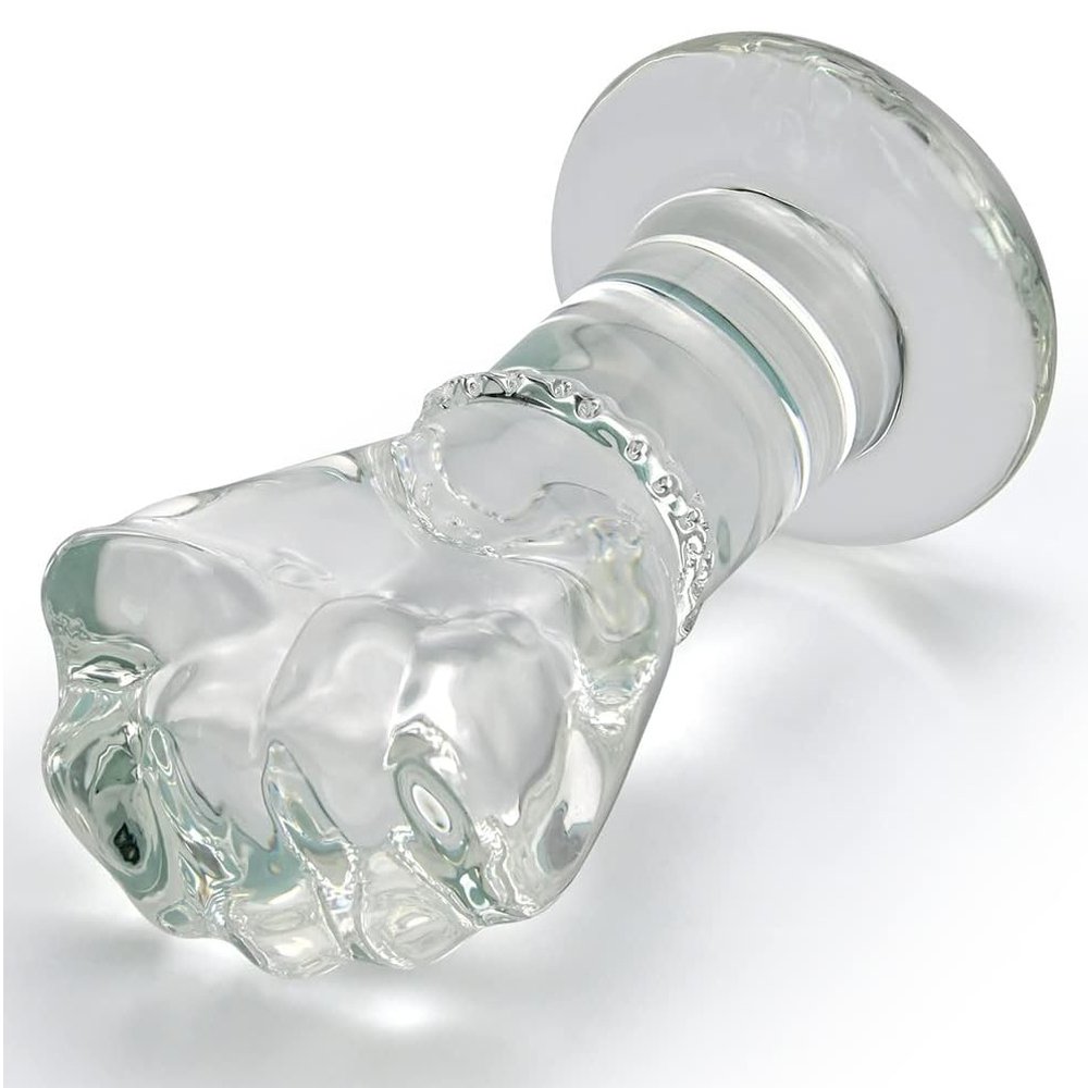 Crystal Glass Fist Butt Plug