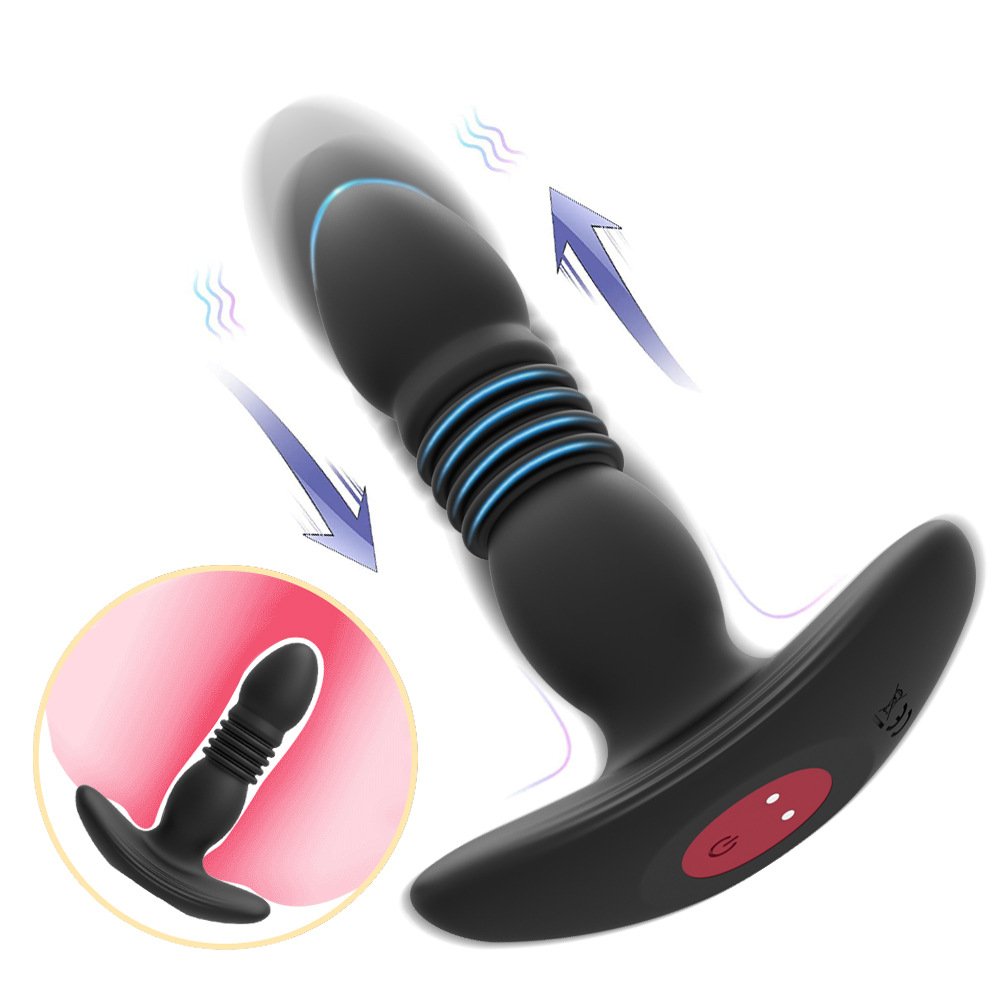 Anal Vibrator Male Prostate Massager Wireless Remote Control Butt Plug Vibrator Dildo Vibrator Anal Sex Toys For Men