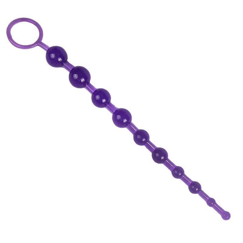 Online hot selling 32cm long sex toys anal beads wholesale cheap price anal beads for women stimulate anal plug butt beads toy
