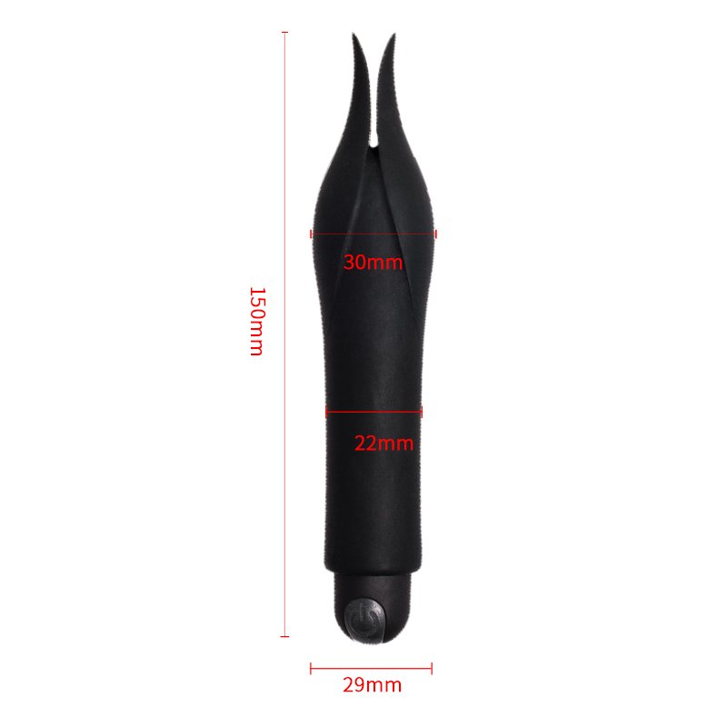 Clitoral Vibrator, Tongue Vibrator Stimulator, Soft Cunnilingus Licking Clit Tickler Adult Sex Toys for Female Nipple Oral Sex