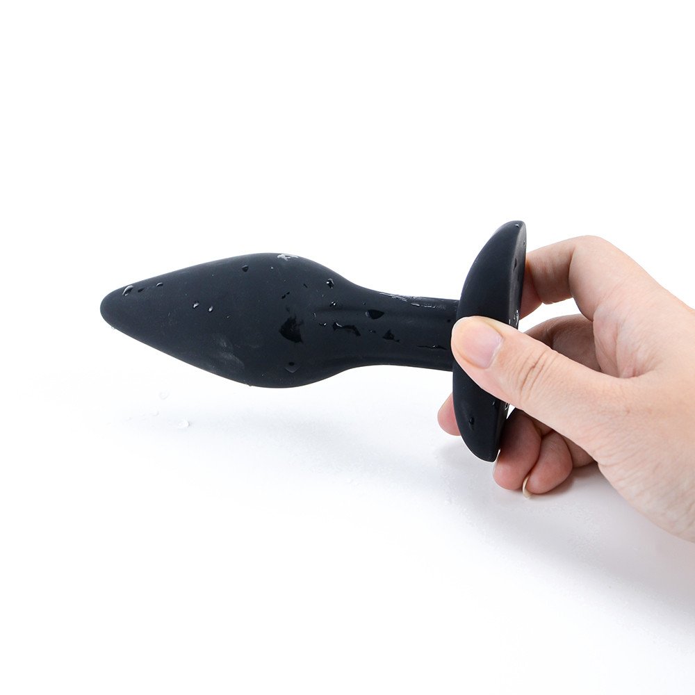 Prostate Massager Butt Plug Vibrator Men Male Sex Toys Smooth Silicone Dildo Anal Plug