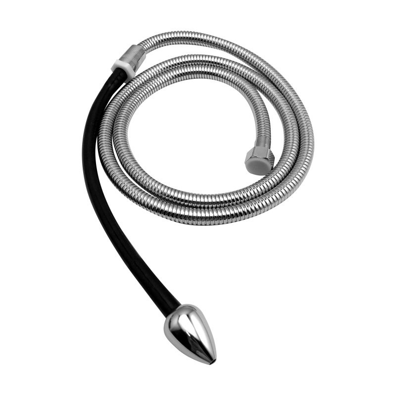 Healthy Rectal Anal Syringe Douche System Gay Vaginal Cleaner Silicone Enema Shower Nozzle for Ass