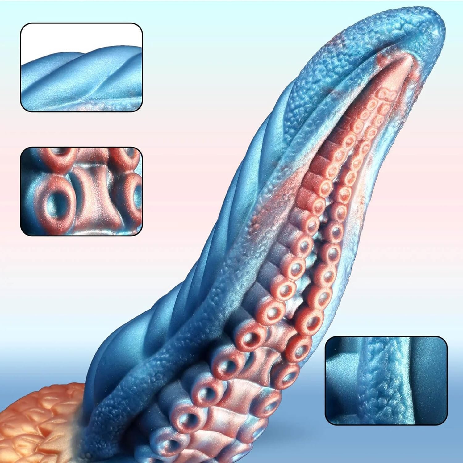Realistic Dildo Tentacle Dildo with Strong Suction Cup Anal Sex Toys G-Spot Stimulation for Men Women Couple Gay