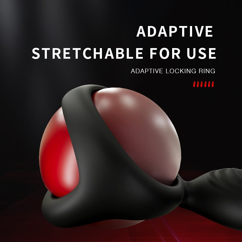 LOVE Sex toy factory manufacturing of 21 vibrations anal plug with cock rings sex toys for men is selling hotly