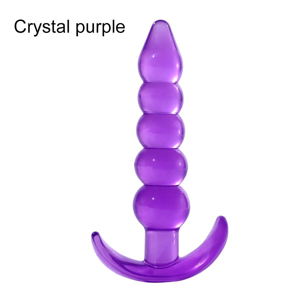 Netphi Soft Anal Plug Flexible Silicone Butt Dildo for Women