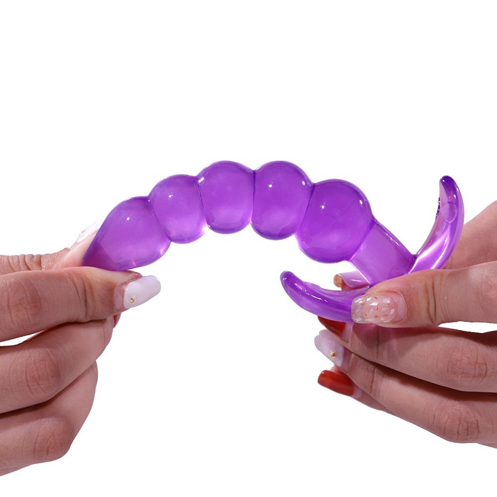 Netphi Soft Anal Plug Flexible Silicone Butt Dildo for Women