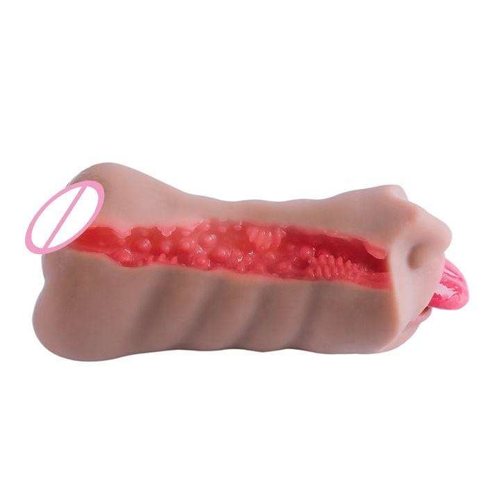 Sextoys Vagin Artificial Vagina Masturbators 3 In 1 Male Masturbator Pocket Pussy Mouth Anal Sex Toy For Men
