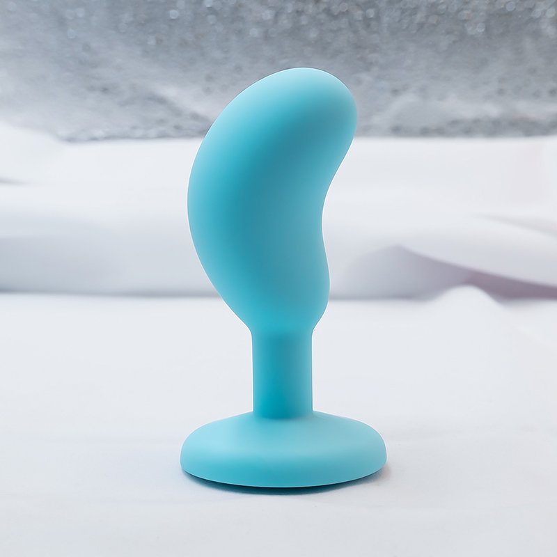 Silicone Anal Plug Dildos Small Pea Shaped Butt Plug Crystal Base Adult Toys Anal Toys Sex Toys For Woman