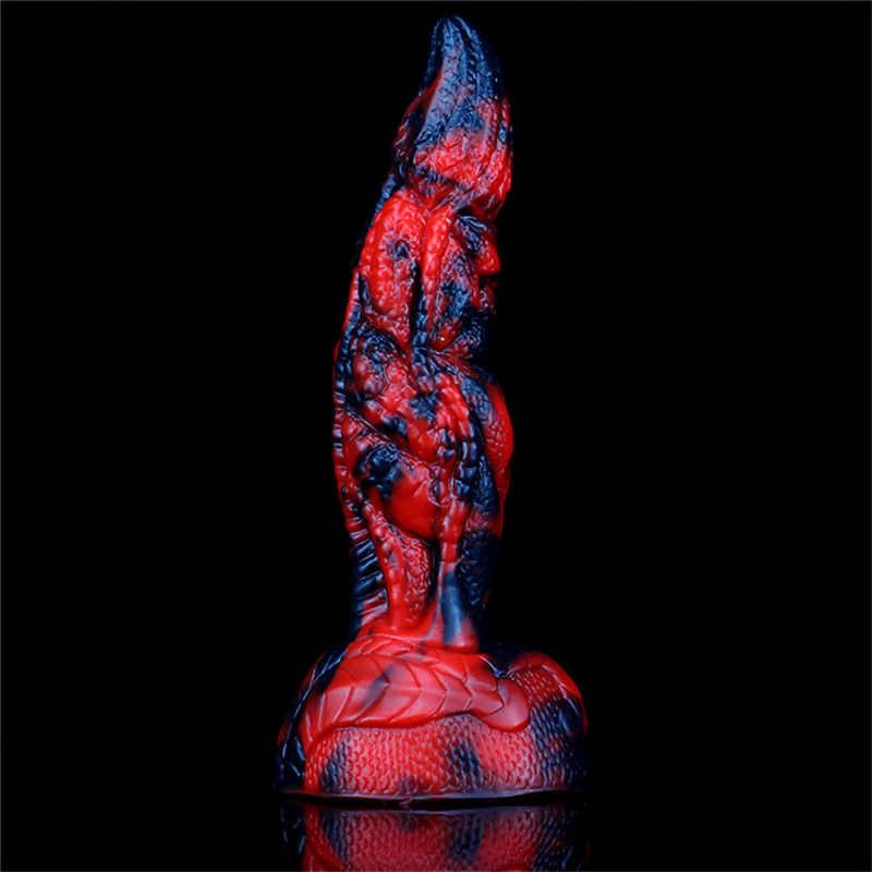 MOGlovers Alien Monster Dildo Double Stimulation Anal Mixed Color Silicone For Man Woman Couples