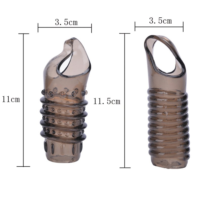 Sex Toys For Men Reusable Delay Condom Penis Sleeve Extension Extend Dildo Adult Dildo Anal Plug No Vibrator For Women Sex Shop