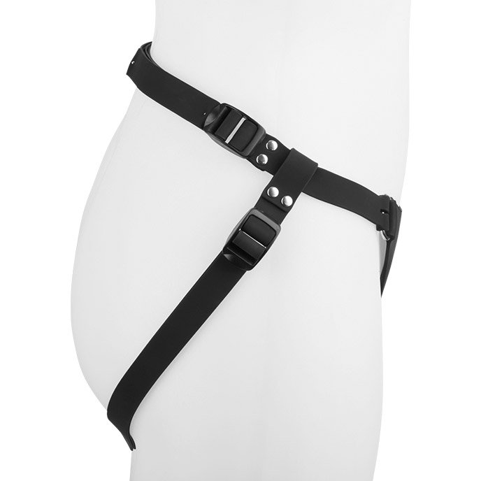 Huge strap-on harness silicone realistic dildo with belt black and strap on sex toys dildo